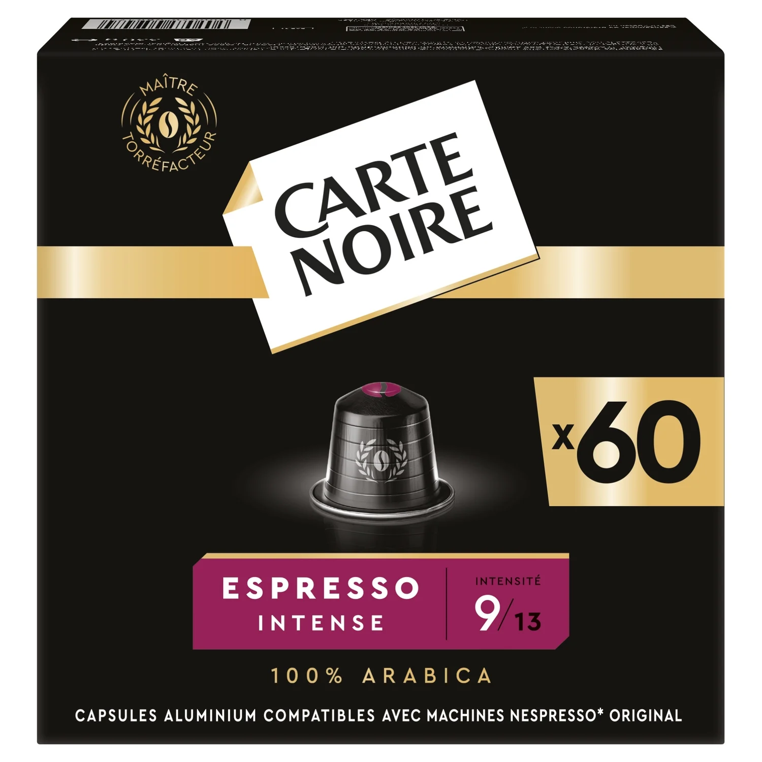 Carte noire Café espresso 60 capsules