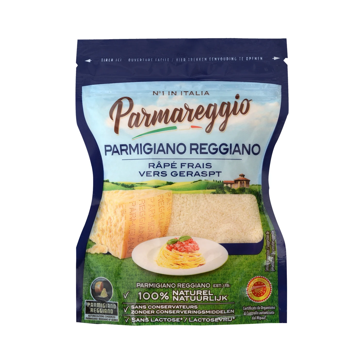 Parmigiano Reggiano parmesan, grated