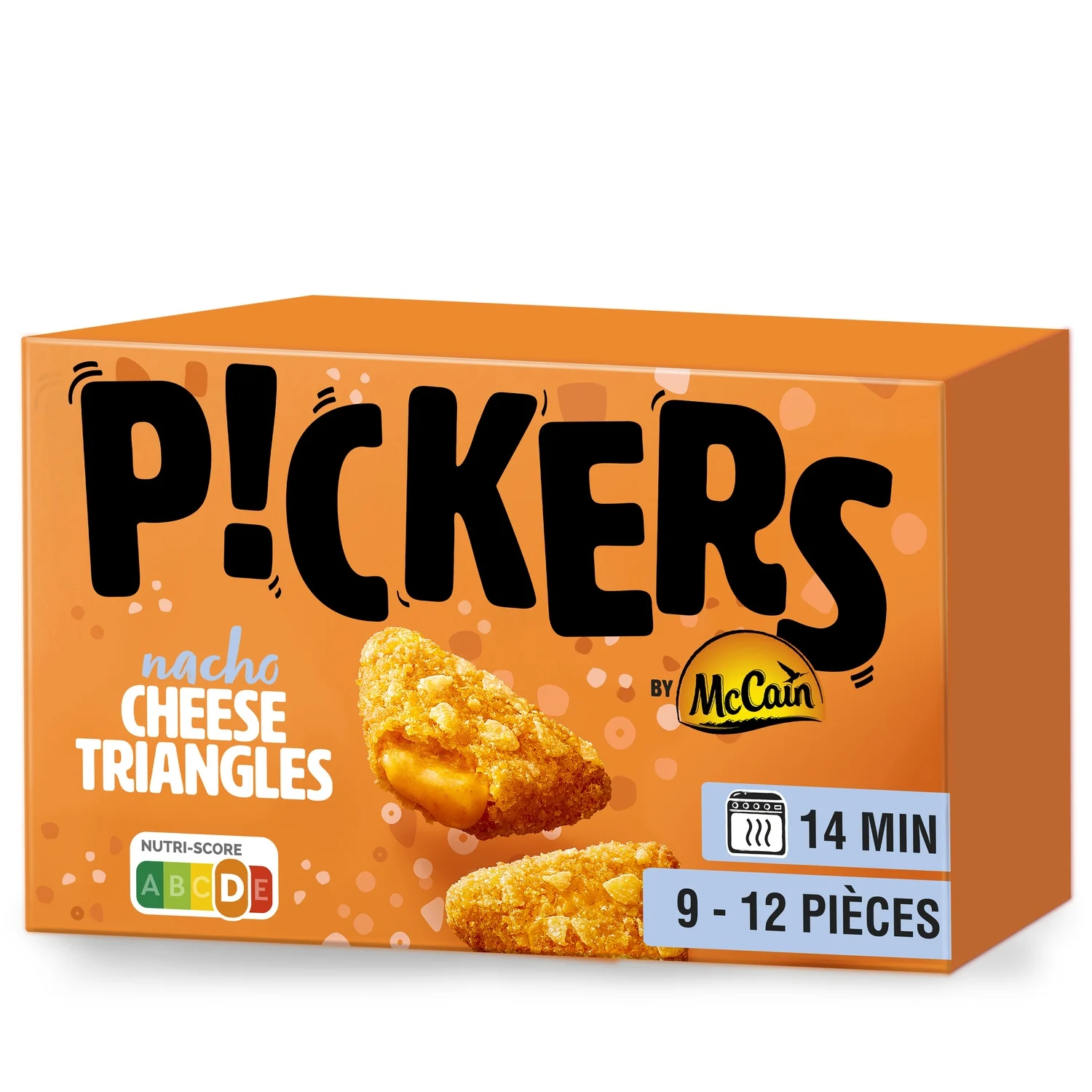 Mc Cain nacho cheese triangle