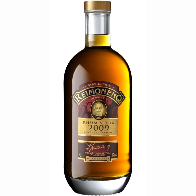 Reimonenq rhum vieux fernand or 45° - 11 years -70cl