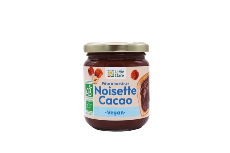 Pâte à tartiner cacao/noisette 16% sans lactose 220g - La Vie Claire