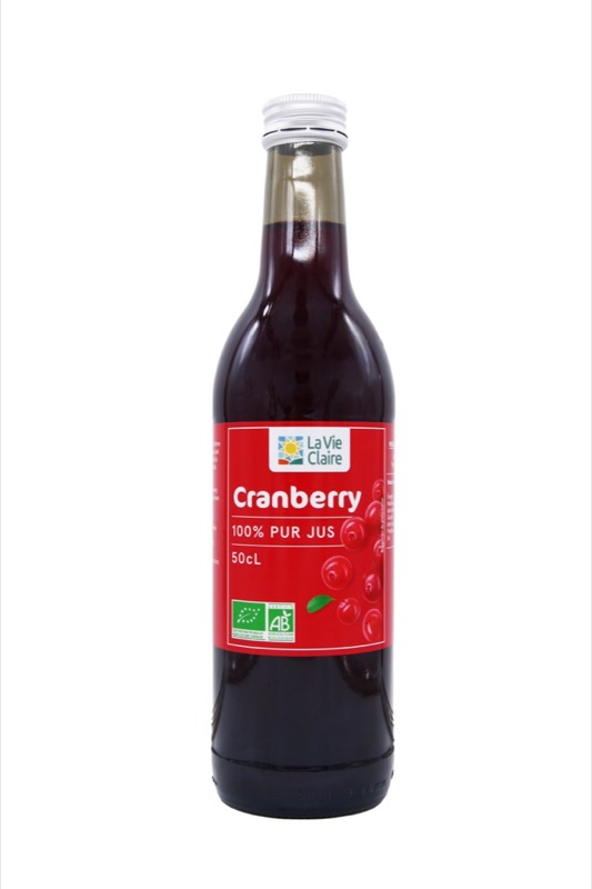 Pur jus de cranberry 50cl