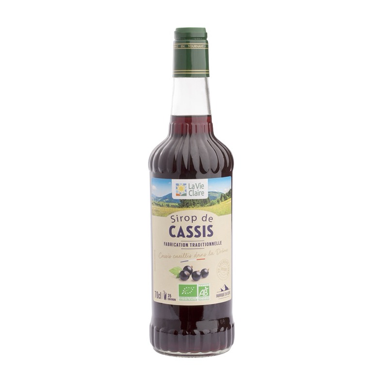 Sirop de cassis 70cl