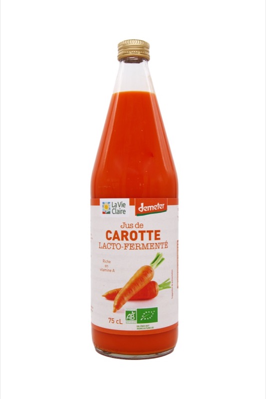 JUS CAROTTE LACTO FERM DEMETER