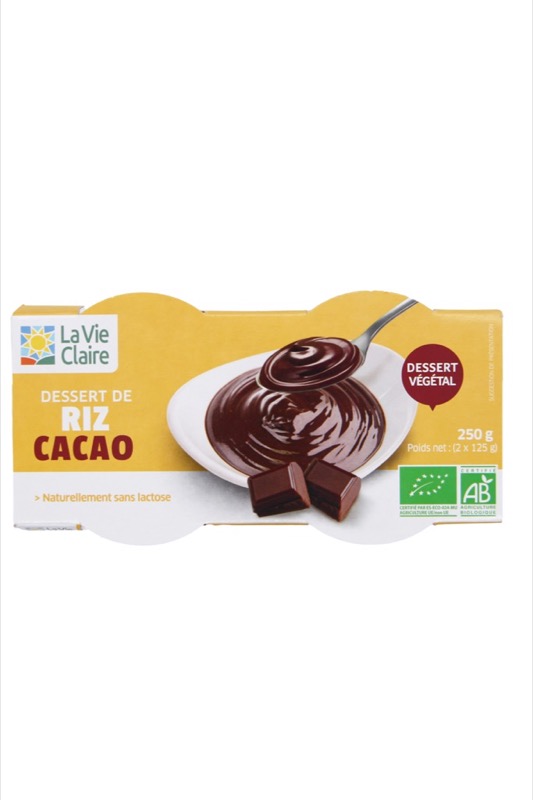 Dessert de riz cacaox2 lvc