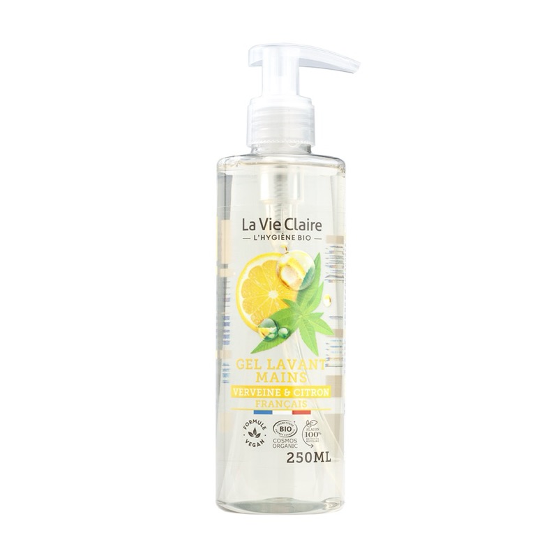 Gel lavant mains citron verveine 250ml - La Vie Claire