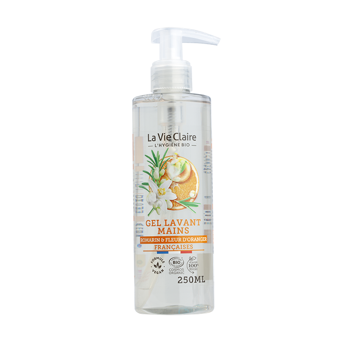 Gel lavant mains fleur d'oranger 250ml - La Vie Claire
