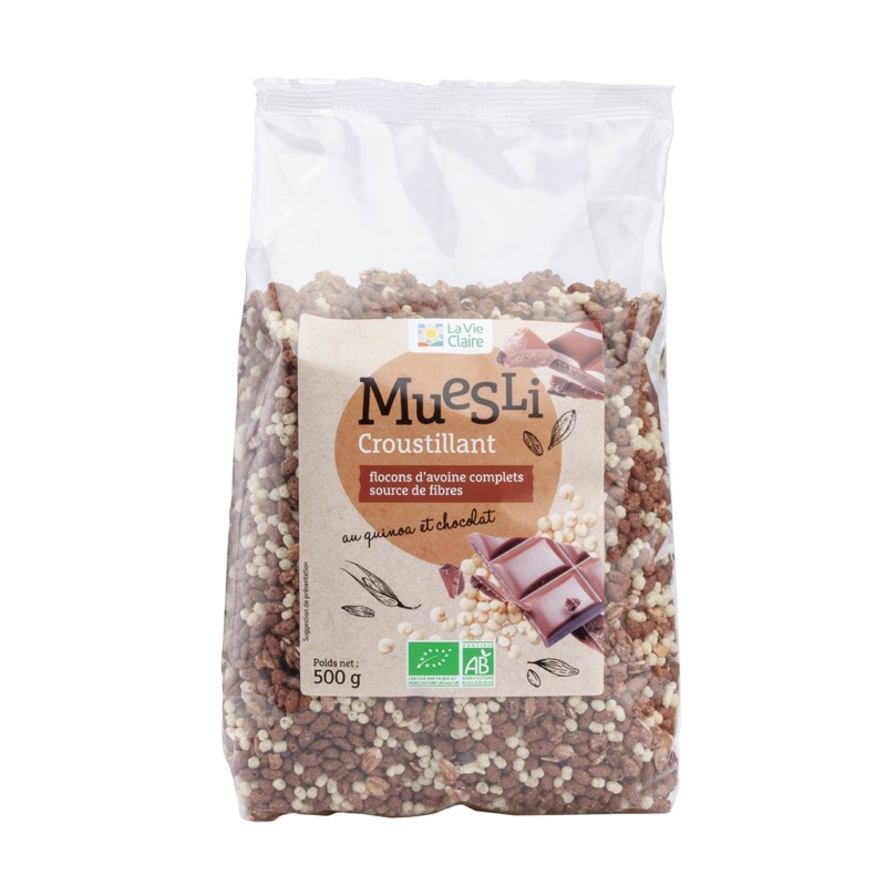 Muesli quinoa chocolat