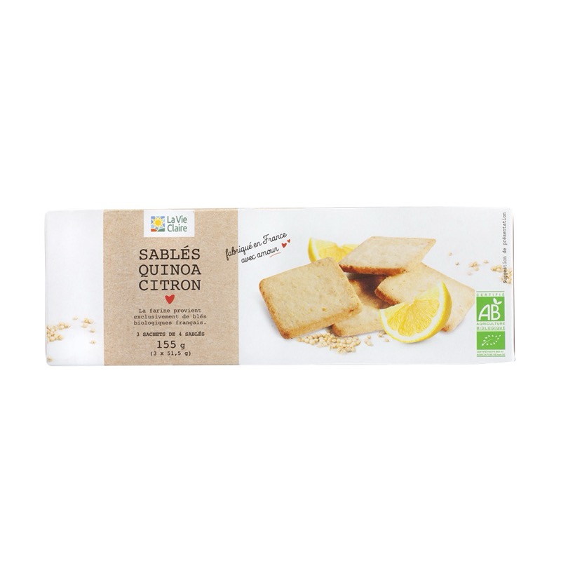 Sables quinoa/citron