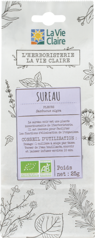 Sureau Fleurs Sac 25 G