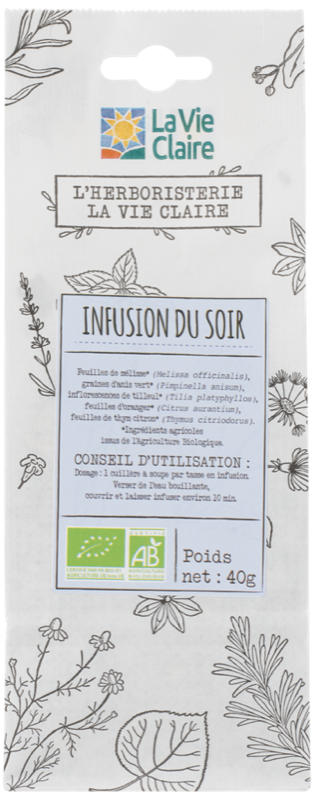 Infusion du soir sac 40g - La Vie Claire