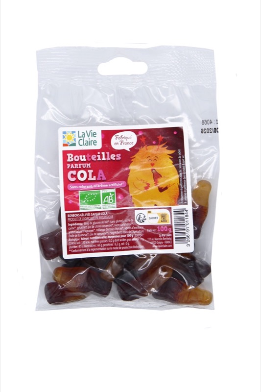 BOUTEILLES COLA 100 G