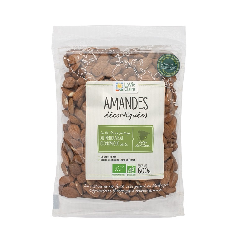 Shelled Almonds 600g