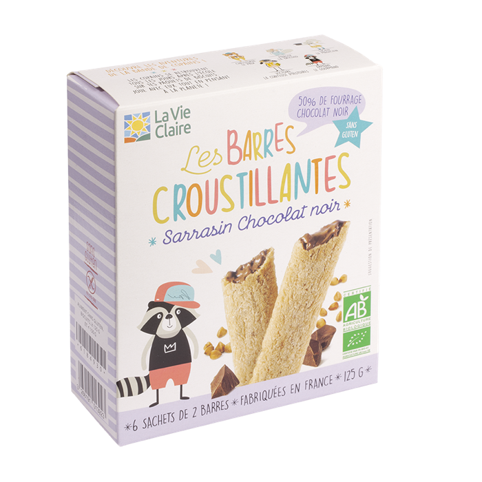 BUCKWHEAT DARK CHOCOLATE CRUST BAR