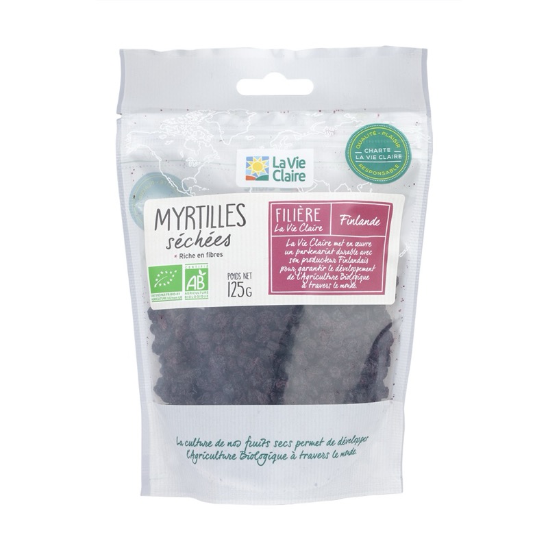 Myrtilles séchées 125g - La Vie Claire