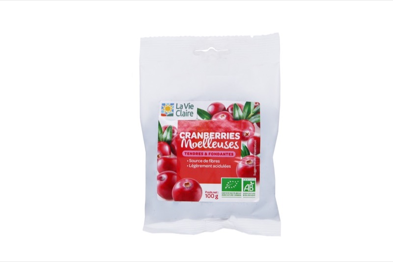 Cranberries moelleuses 100 g