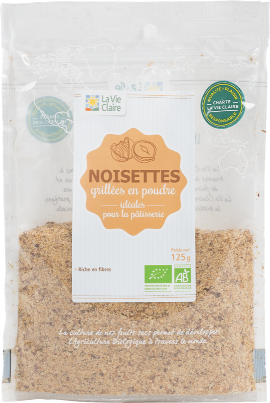 Noisettes toastées en poudre 125g - La Vie Claire