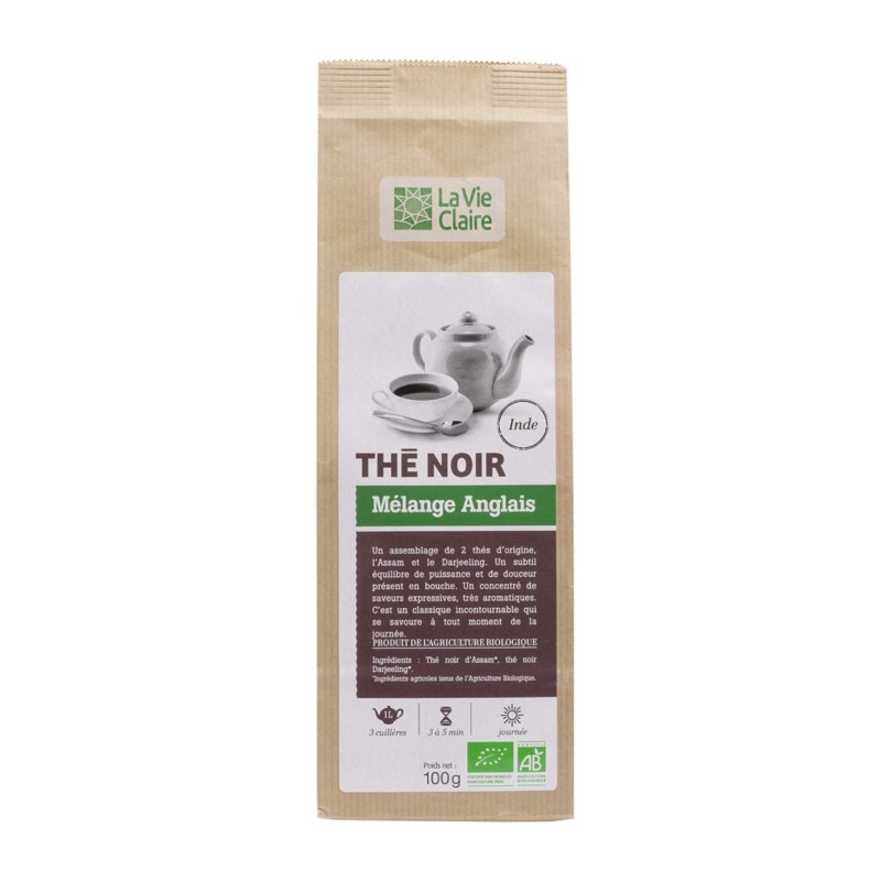Black tea English blend 100g - La Vie Claire