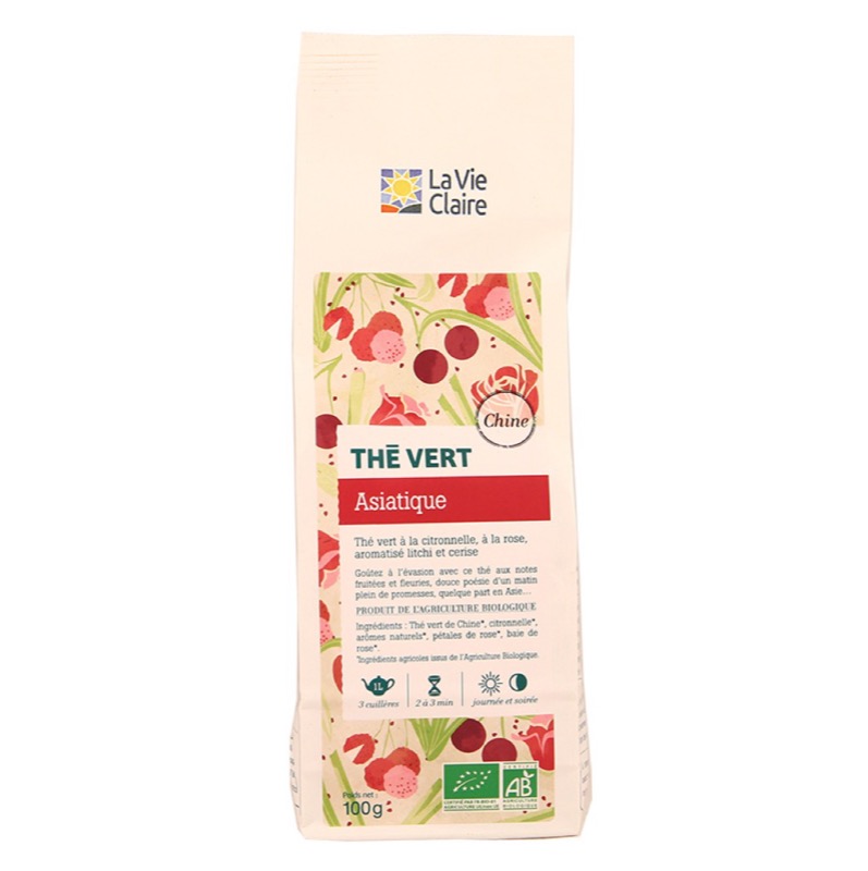 Asian green tea 100g - La Vie Claire