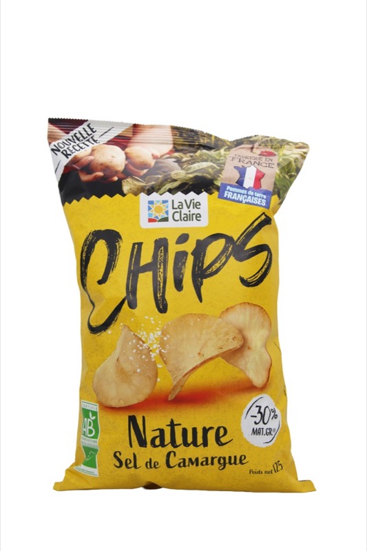 Chips nature lisse 125g