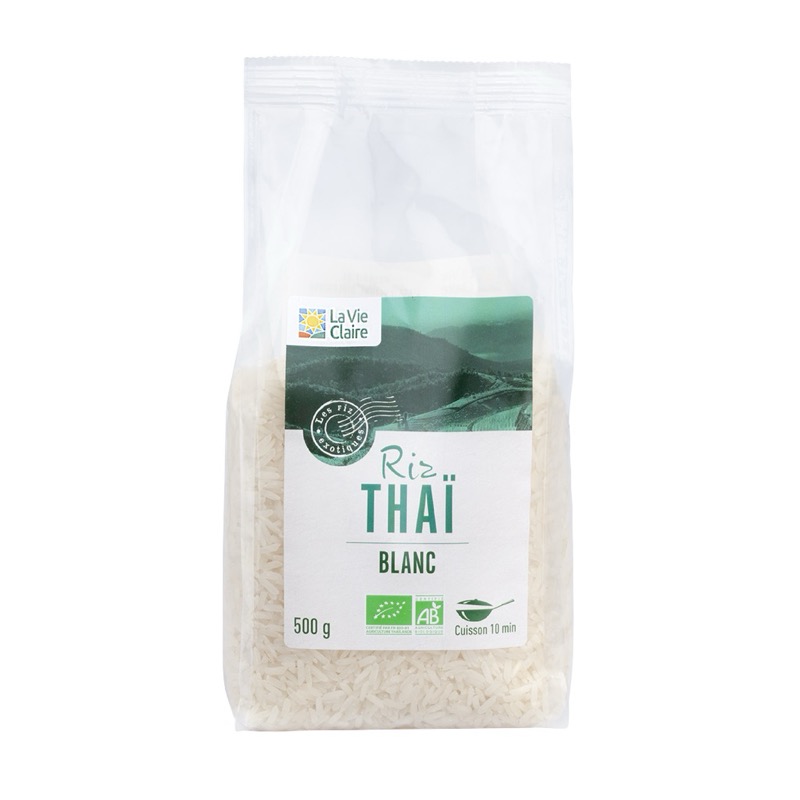 Long white Thai rice 500g - La Vie Claire