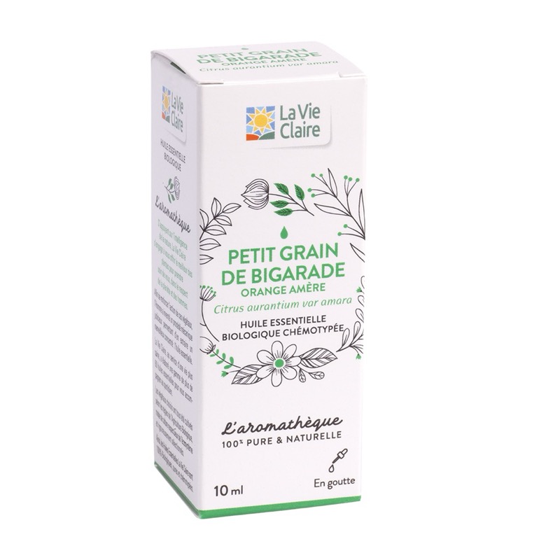 Petitgrain de bigarade (bitter orange) Essential Oil 10ml - La Vie Claire