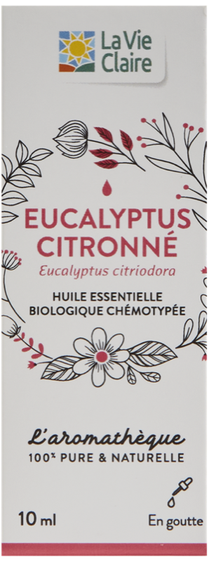 Huile essentielle eucalyptus citronné 10ml - La Vie Claire