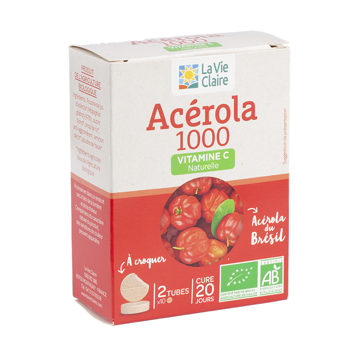ACEROLA 1000 ORGANIC CASE 20 CP 