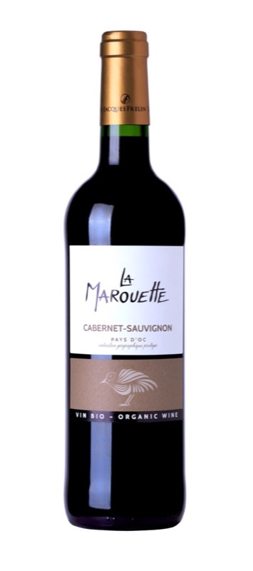 Vin rouge Cabernet Sauvignon  - La Marouette - 75 cl 