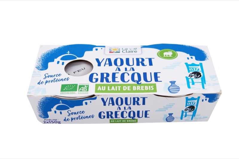 Greek sheep yoghurt 2x150g - La Vie Claire