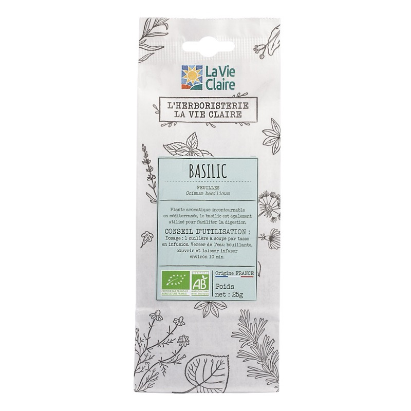 Basil Leaf Bag France 25g