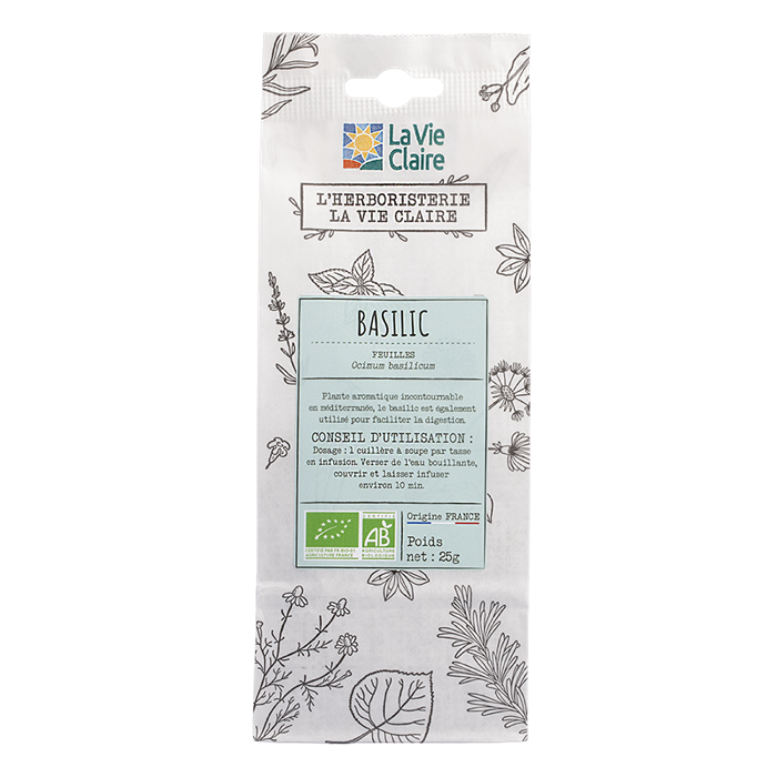Basil Leaf Bag France 25g