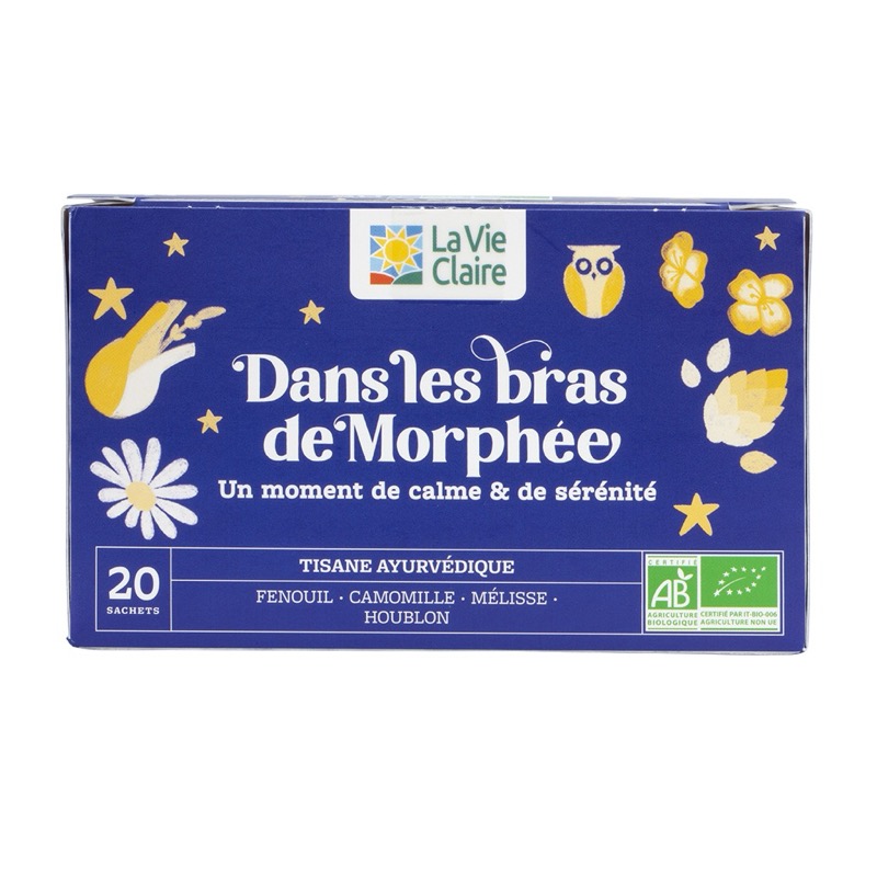 TISANE DANS LES BRAS DE MORPHE 