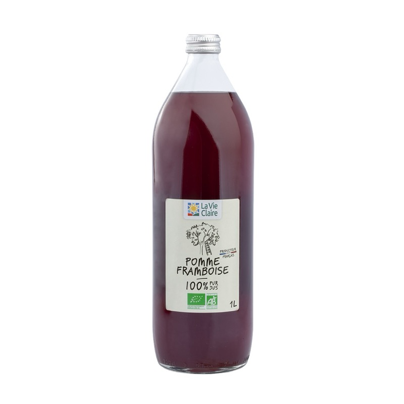Pur jus pomme framboise 1l