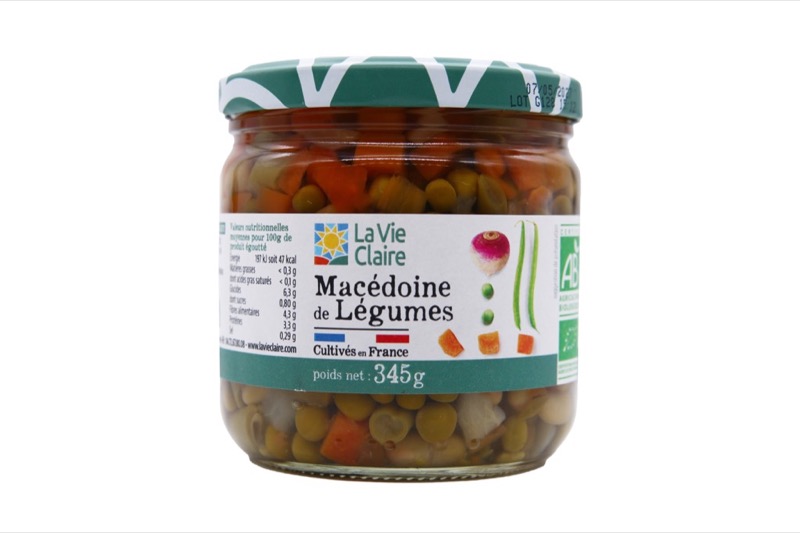 Macédoine de légumes 345g - La Vie Claire