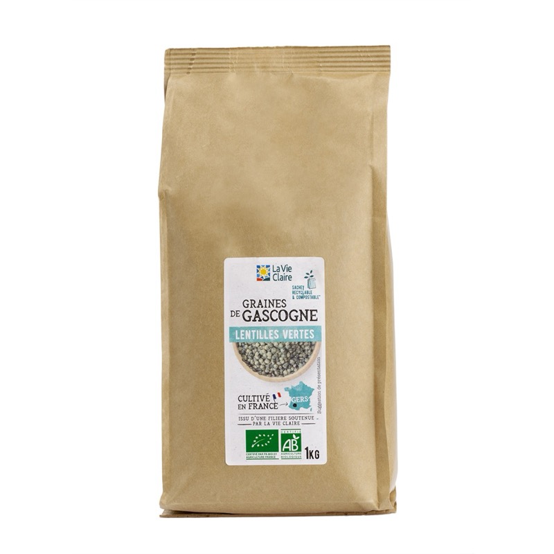 Gascony green lentils 1 kg
