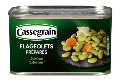 Cassegrain Flageolets Extra Fin 600 g  