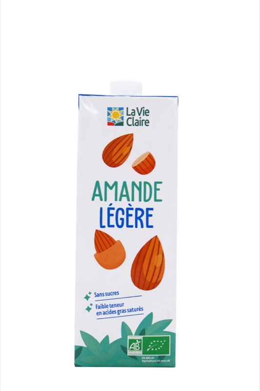 Boisson amandes ss sucres 1l
