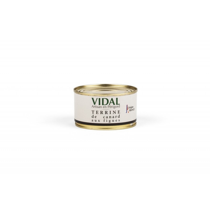 Vidal Terrine Canard Figues 130 g 