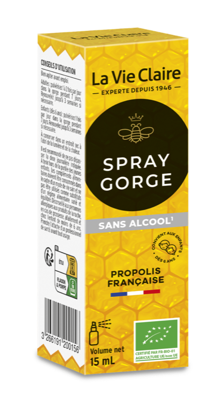 SPRAY GORGE SANS ALCOOL 15ML