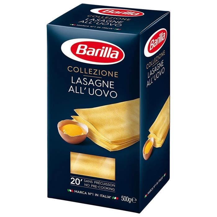 Barilla Collez Lasagne Oeufs 500 g 