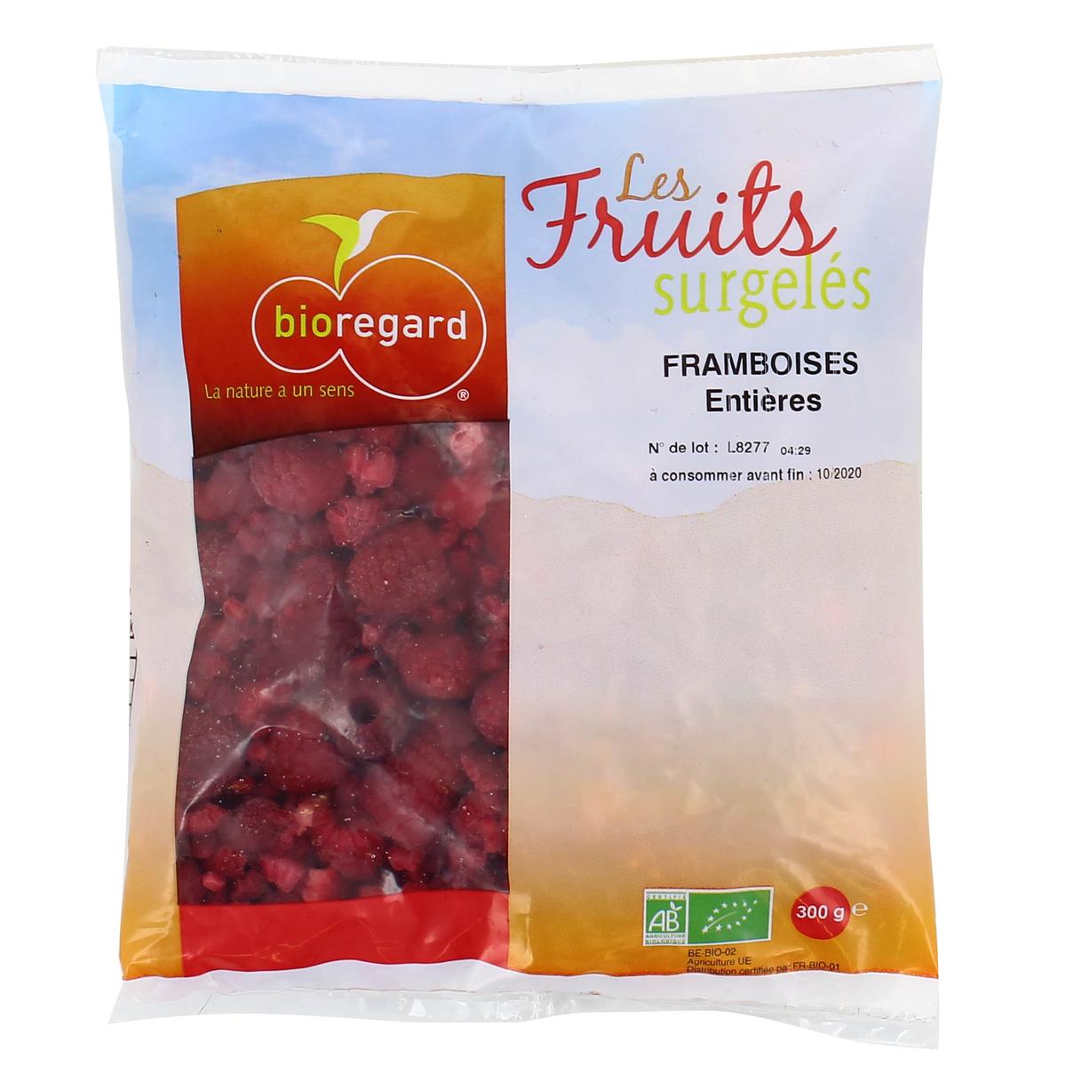 Bioregard organic raspberry 300 g