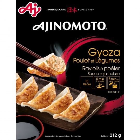 Ajinomoto Gyoza Poulet Légumes 212 g  