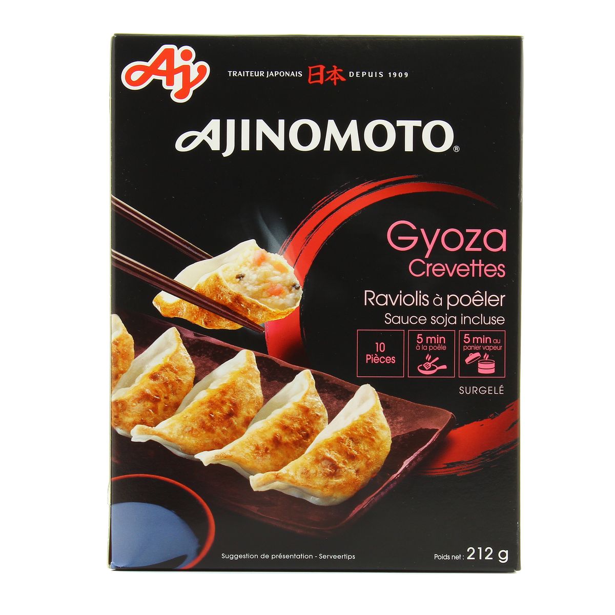 Ajinomoto Gyoza Crevettes 212 g 