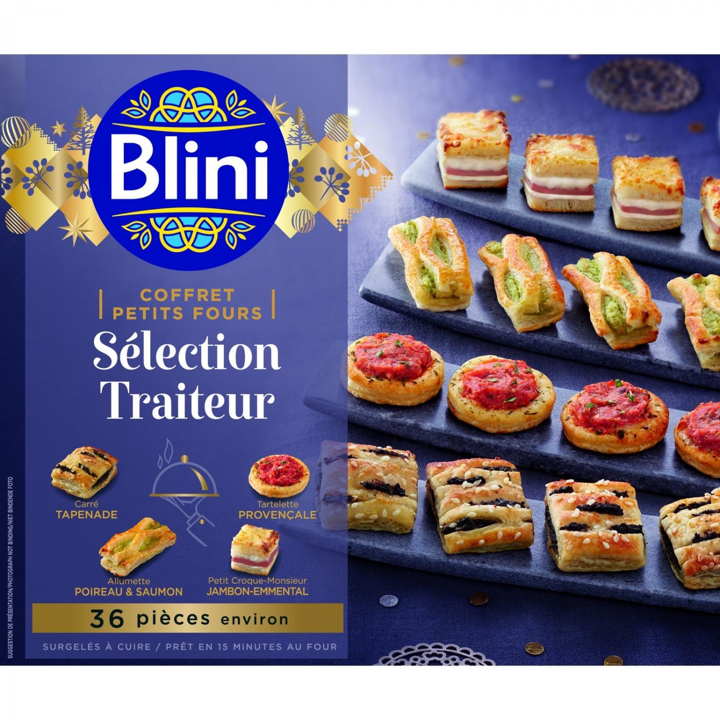 Blini Petit Fours Box x 36