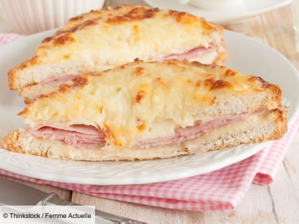 Croque-monsieur Ham, Cheese Cream, Emmental