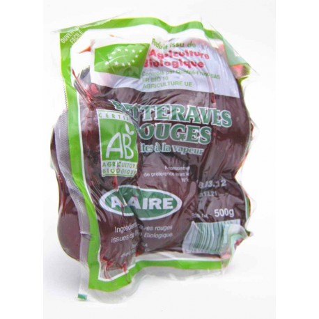 Cooked Organic Red Beets 500 g France 