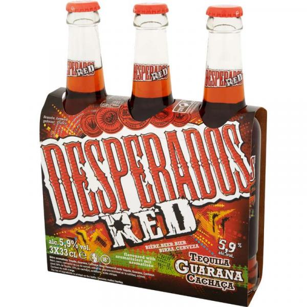 Desperados Red Pack 3 bottles (3x33cl) 