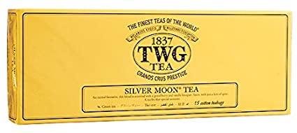 TWG Silver Moon “Green Tea, Strawberry” (15 Sachets)