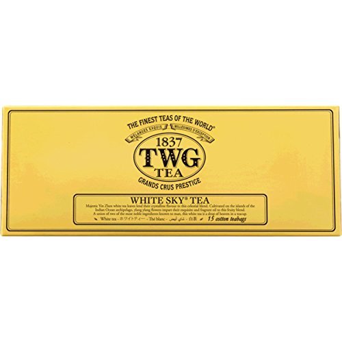 TWG White Sky “White Tea, Marigold Petals” (15 Sachets)